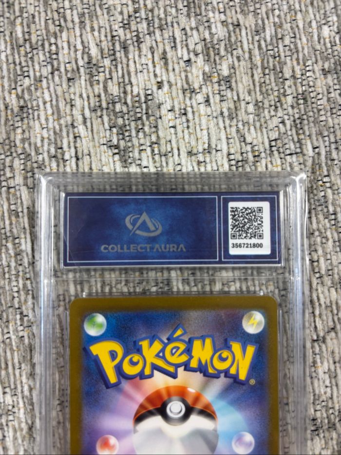 Carte Pokémon Japonaise Mewtwo 183/165 Gradée Collect Aura 9.5 - photo numéro 4