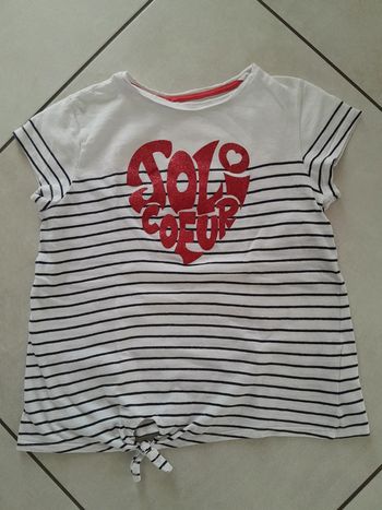 Tee-shirt à nouer vertbaudet 10 ans