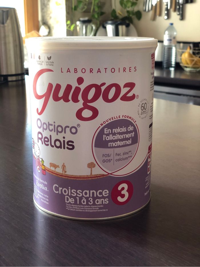 Lait Guigoz Optipro relais 3