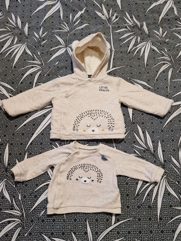 Gilet veste hérisson