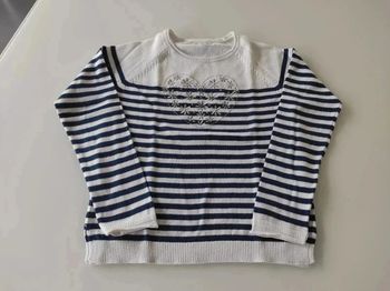 10 € Pull vertbaudet 8 ans