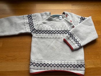 Pull maille Obaibi 3 ans garçon