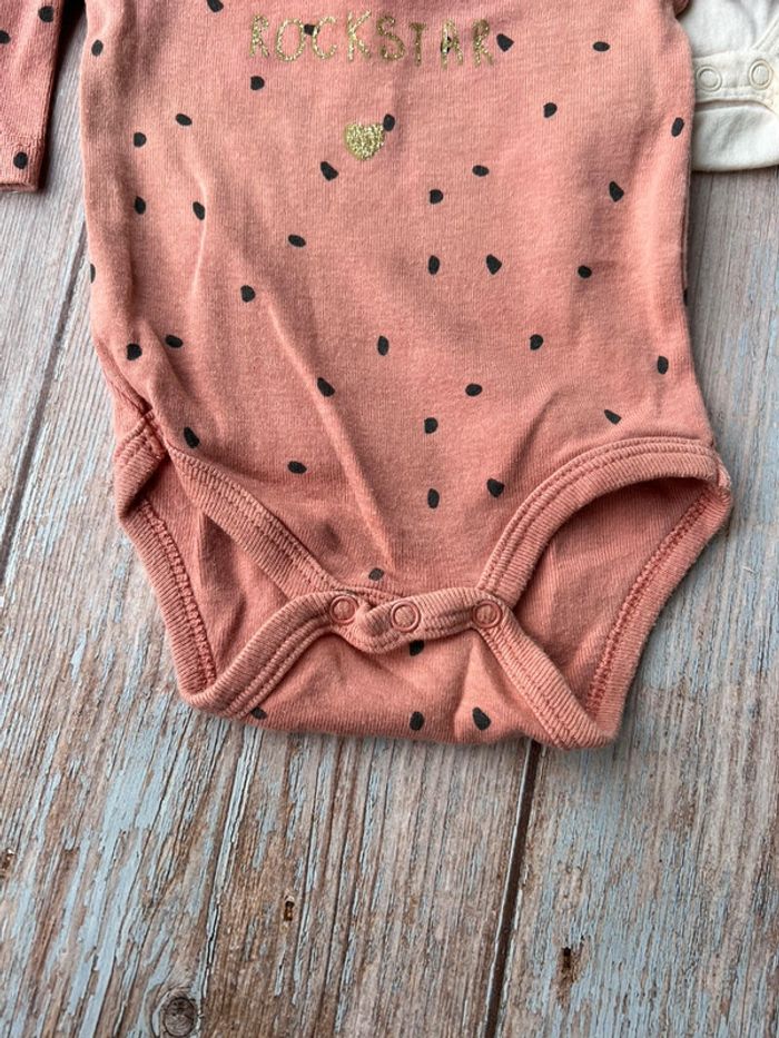 Lot de 3 bodies ML 3 mois - photo numéro 8