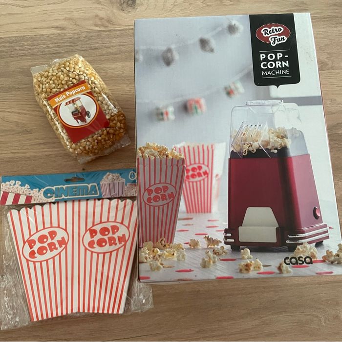 Machine à popcorn neuve jamais sorti du carton