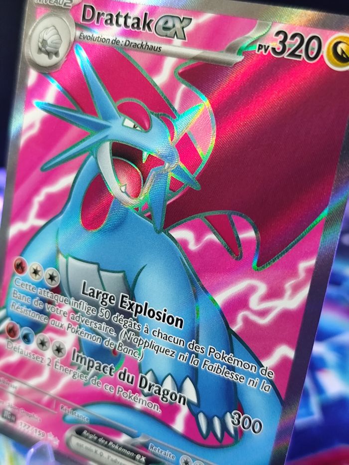 Carte pokémon neuve 🇨🇵 Drattak Ex 177/159 Aventures ensembles - photo numéro 3