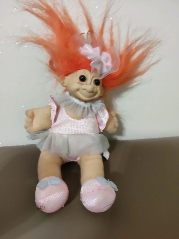 poupée chiffon troll danseuse - photo numéro 4