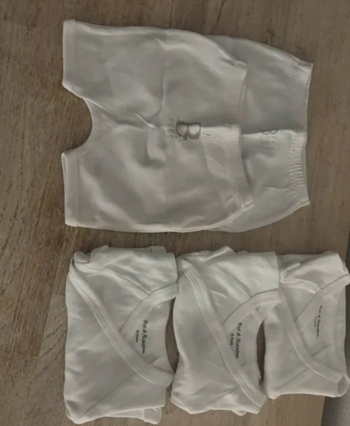 Lot naissance manches courtes