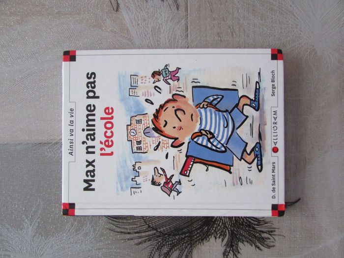 Livre Max n'aime pas l'école