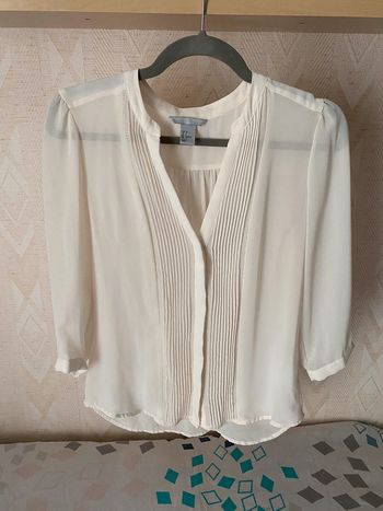 Superbe belle blouse chemise crème H&M taille 36