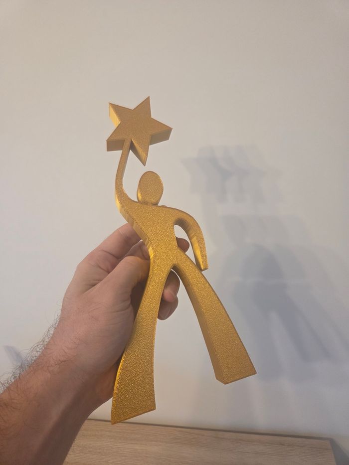 Statuette star academy - photo numéro 2