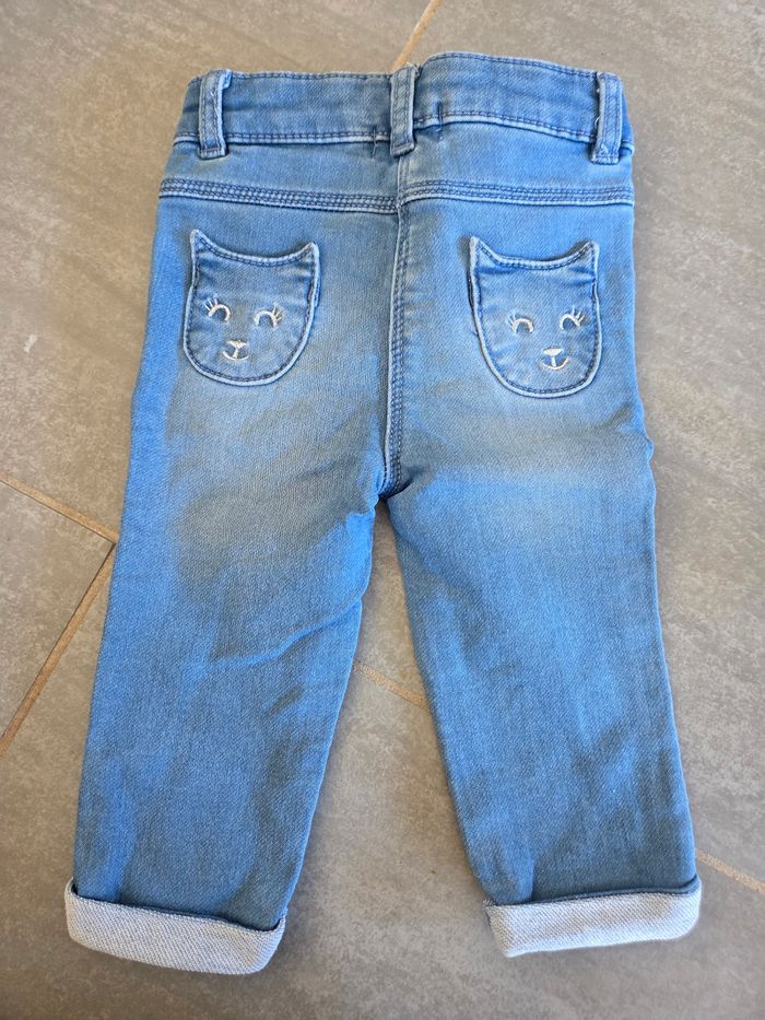 Jeans fille 6mois orchestra - photo numéro 2