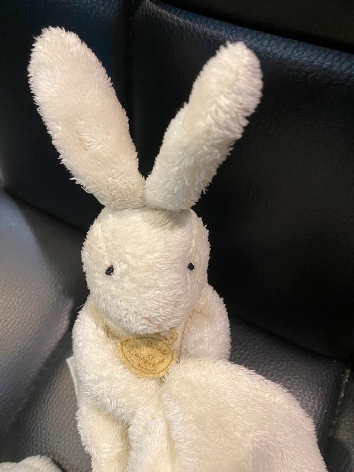 Doudou et compagnie petit lapin blanc - photo numéro 2