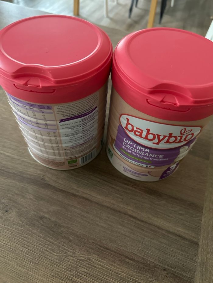 Lait 3eme âge babybio optima croissance - photo numéro 3