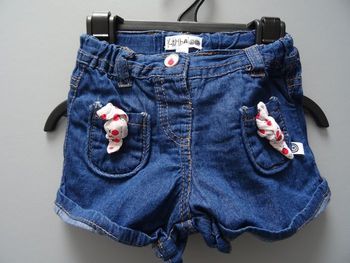 Short coccinelle 6 mois
