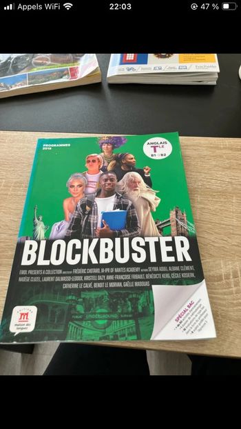 Blockbuster Tle Anglais B1 et B2