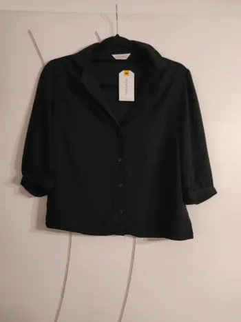 Chemise noire Terranova taille S