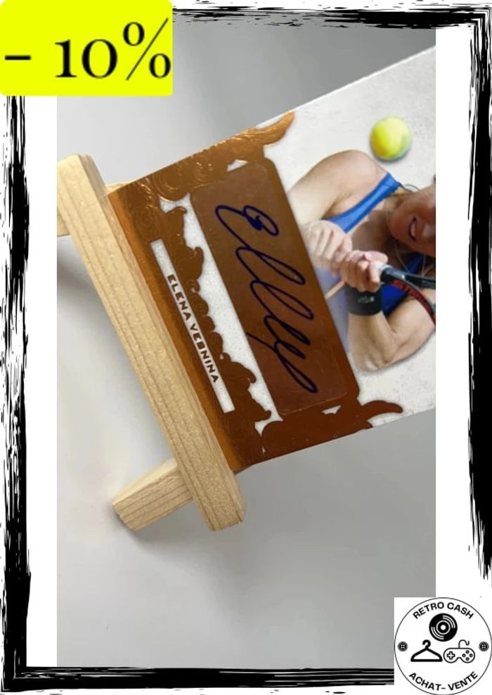 2015 Leaf Ultimate Tennis Autographs #BA-EV1 - Elena Vesnina - Autographié - photo numéro 2