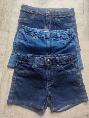 Short en jean skinny