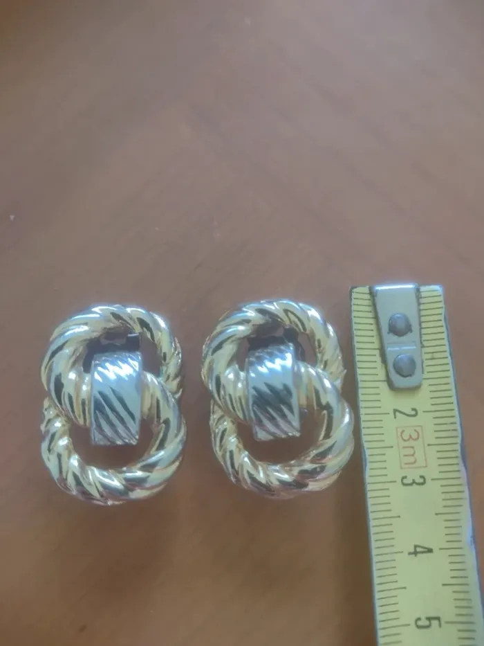 Boucle d'oreille clips vintage - photo numéro 2