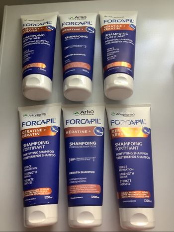 Forcapil Kératine + 6 fois 200 ml Neuf