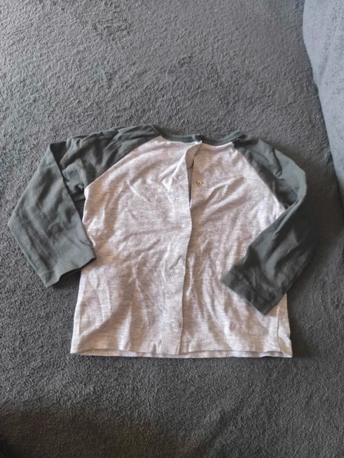 Tee-shirts manches longues 9 mois garçons - photo numéro 3