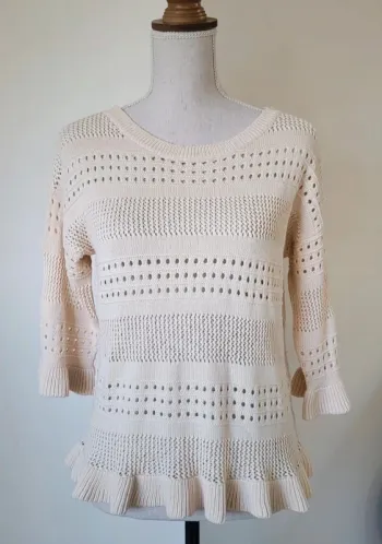Pull beige écru Gémo Taille 36