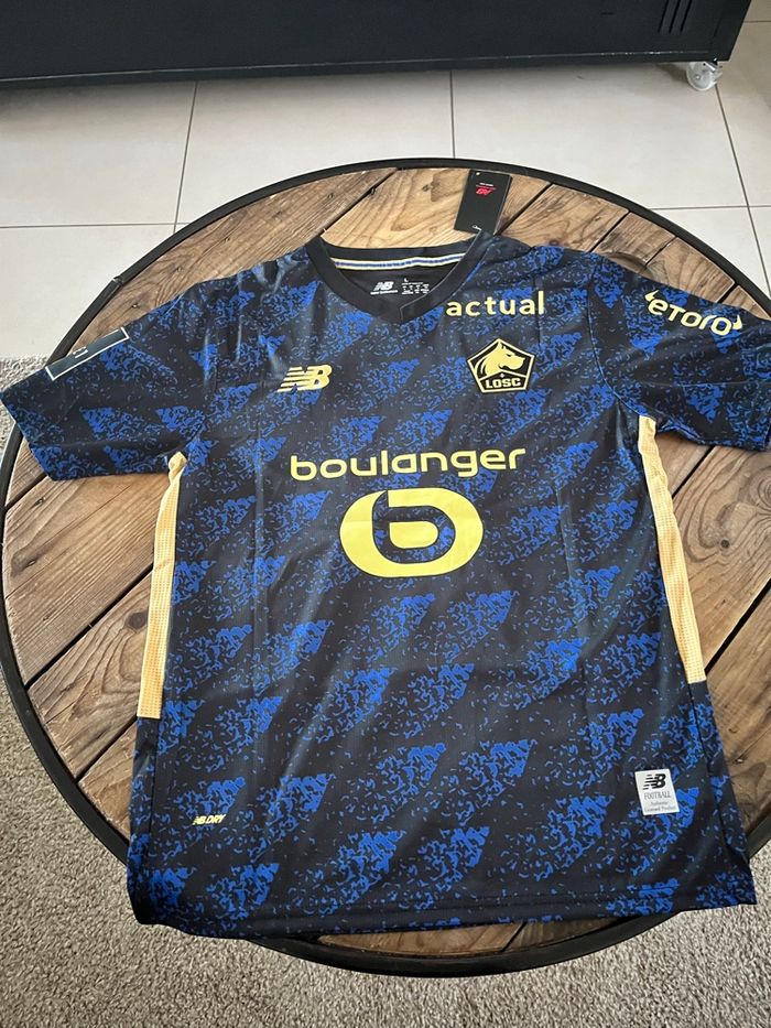 Maillot losc bleu  fernandez- pardo 7 - photo numéro 2