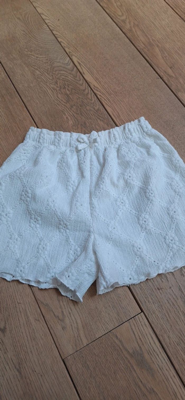 Short dentelle