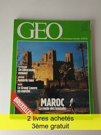 Num 86 Revue Géo avril 1986