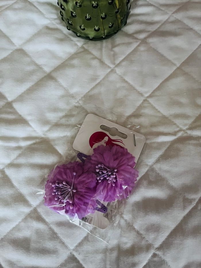 Lot de pinces fleur 🌸 neufs - photo numéro 3