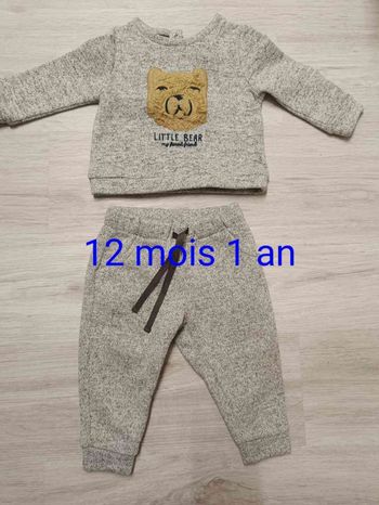 Ensemble bout'chou 12 mois chaud tbe