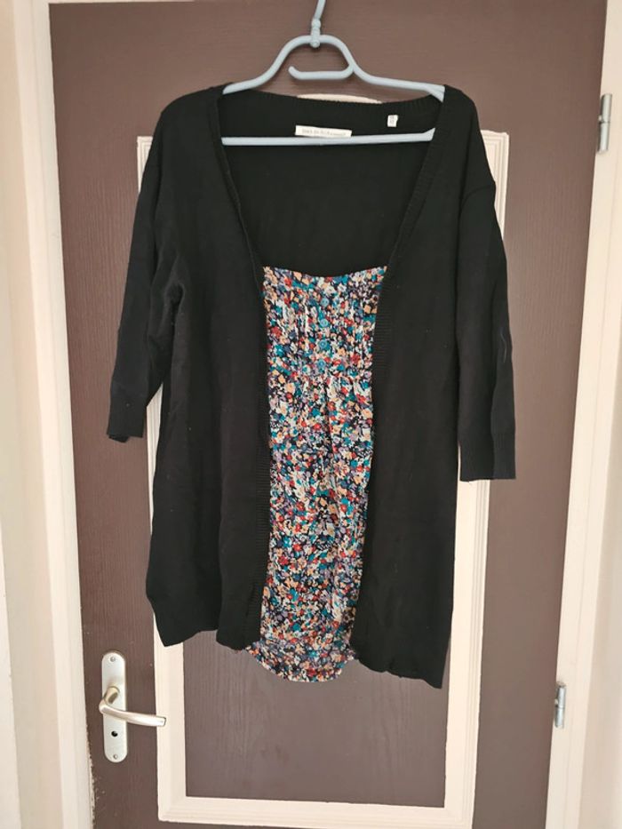 Tee shirt effet gilet