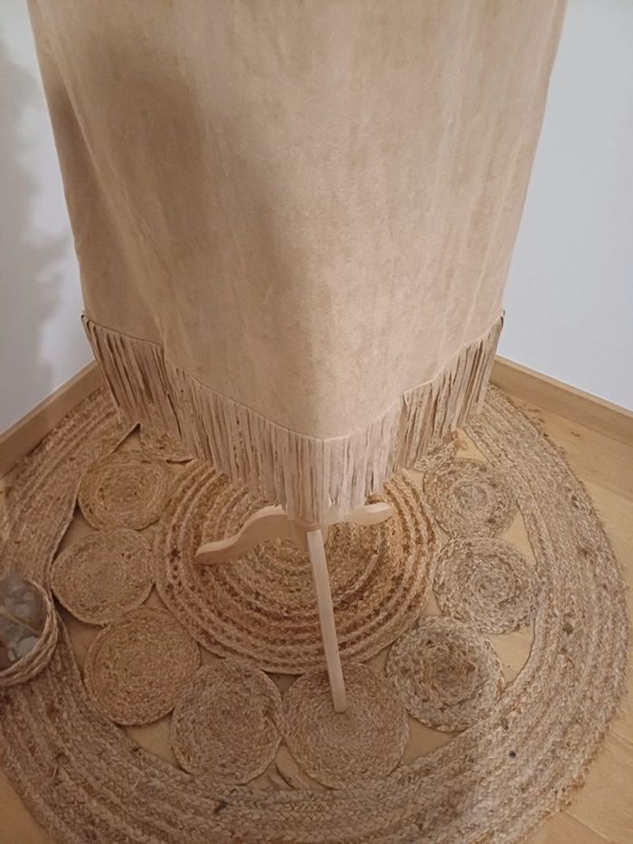 Robe beige en suédine Oxana taille S 36 - photo numéro 4