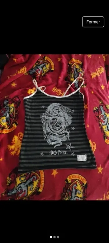 Débardeur Harry Potter taille S
