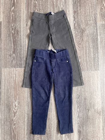 2 jeggings en 4 ans (Okaïdi)