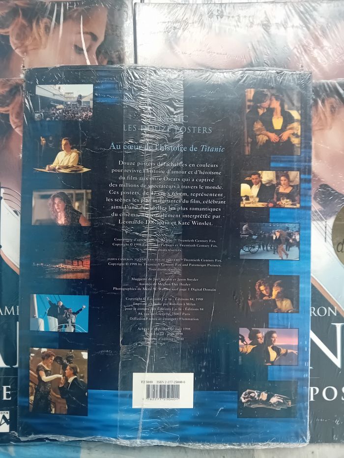 Lot revendeur 15 Posters Titanic de 12 neuf - photo numéro 3