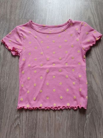 Blouse fleurie 5/6 ans