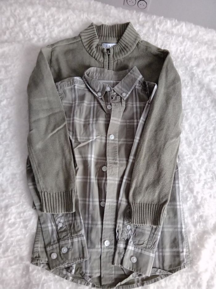 Ensemble gilet et chemise - photo numéro 2