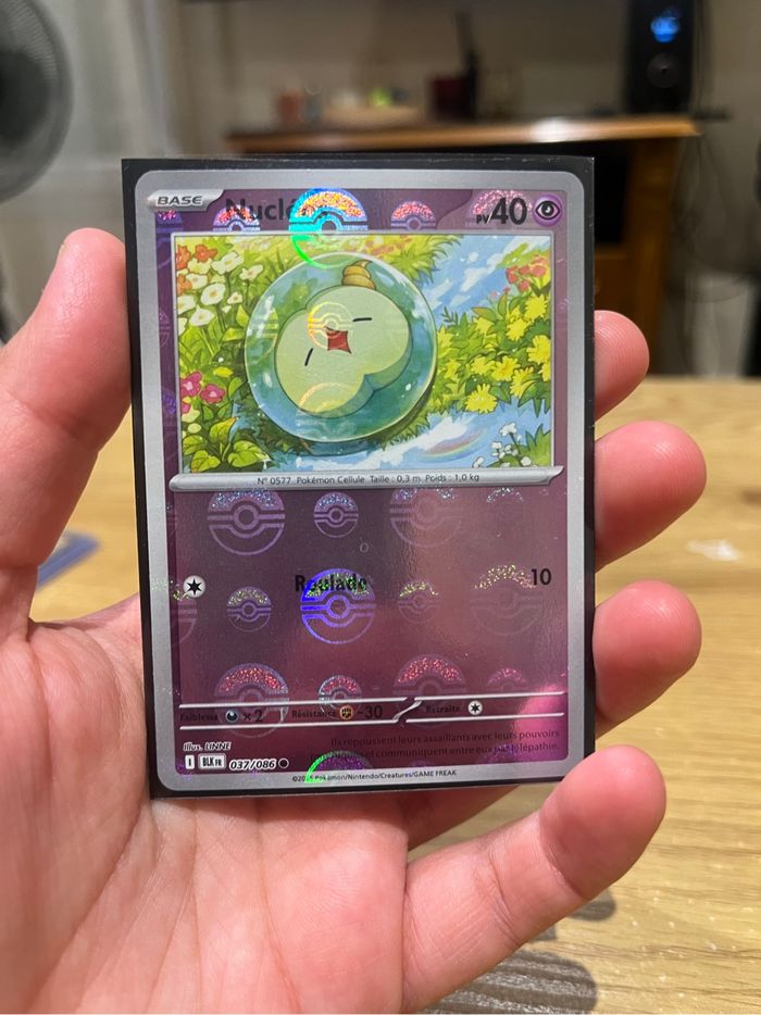 Nucleos pokeball foudre noire 037/086