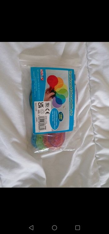 Plastique arc en ciel