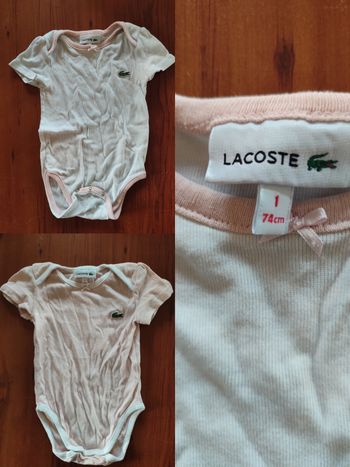 2 bodies Lacoste 