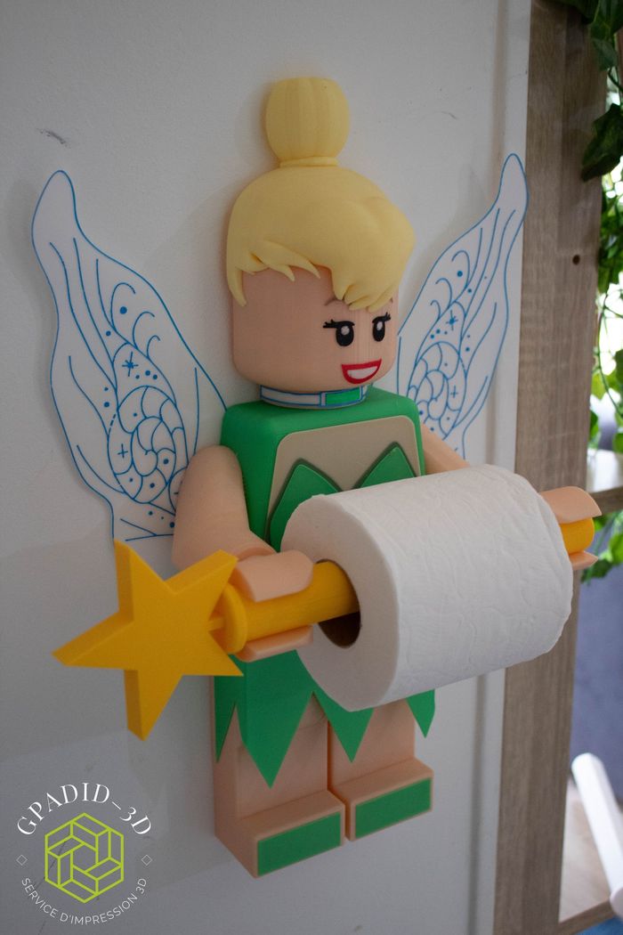 Dévidoir de papier toilette ou simple décoration murale