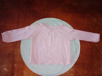 Maillot manches longues fille 68 cm (6 mois)