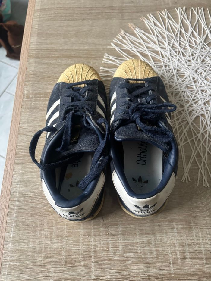 Adidas Superstar Suède Classic Bleu – 37⅓ – 10€ - photo numéro 4