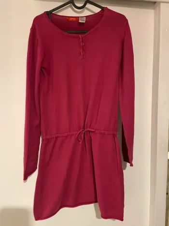Pull robe rose, dos papillon en bon état taille S - 36