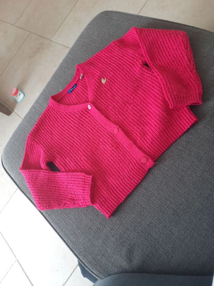 Pull rose Okaidi