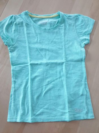 T-shirt basic fille 8 ans vert