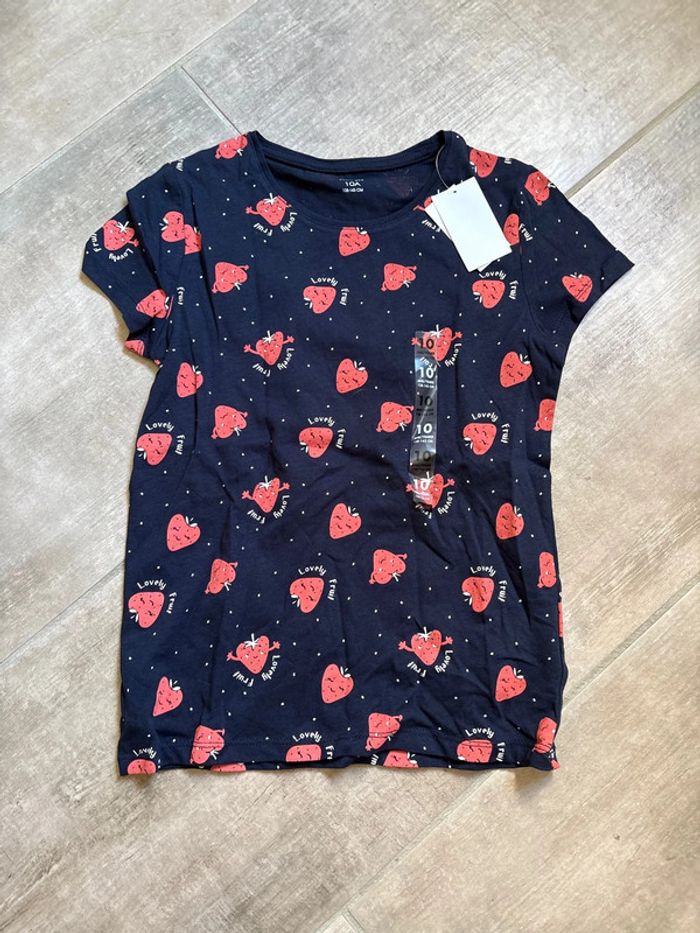 T shirt kiabi neuf 10 ans