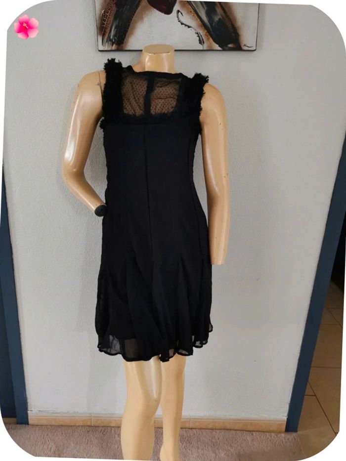 très belle robe taille soirée xs Ddp noir - photo numéro 19