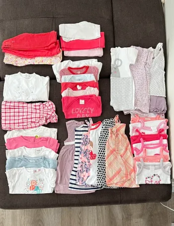 Lot de vêtements été fille 6 mois